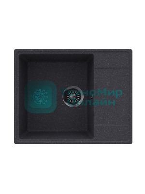 Кухонная мойка Maunfeld Lacrima 605 MFQS-605DGR темно-серый