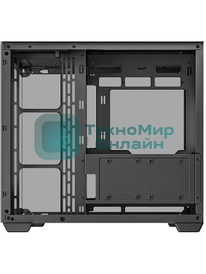 Компьютерный корпус Deepcool CG530 черный без БП ATX 2x120мм 2x140мм 2xUSB 2.0 1xUSB 3.0 audio bott PSU