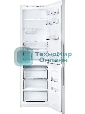 Холодильник Atlant XM-4624-101 белый двухкамерный 228/119л морозилка снизу