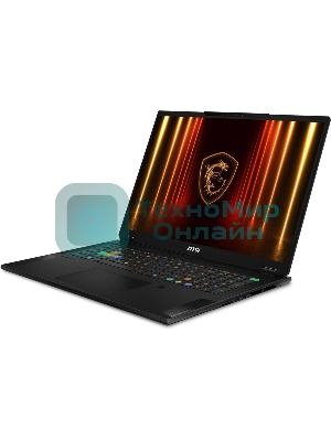 Ноутбук MSI Stealth HX AI A2XWIG-051RU черный Core Ultra 9 275HX 64Gb SSD 2Tb NVIDIA GeForce RTX 5080 16Gb 18