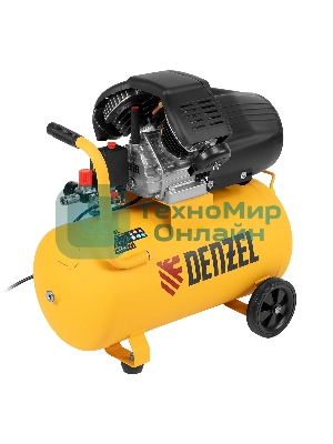 Компрессор воздушный Denzel прям. привод DCV1800/50, 1,8 кВт, 50 л, 320 л/мин