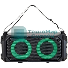 Колонка портативная Ural Молния Молния 600 черный 60W 2.0 BT/3.5Jack 3000mAh