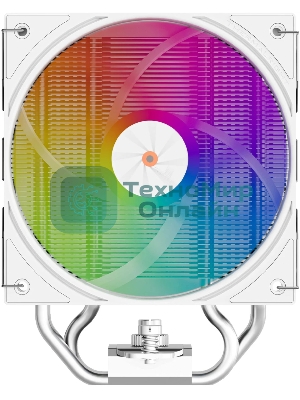 Кулер для процессора Thermalright Assassin X 120 R Digital ARGB White (4-pin PWM, 151mm, Al/Cu, 4x6mm, ARGB, 1x120mm, 70.84CFM, 29.8dBA, 2000RPM, S: 1851/1700/1200/115X, AM5/AM4, white)