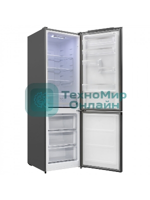 Холодильник Schaub Lorenz SLU S344D7EI нержавеющая сталь двухкамерный 235/109л морозилка снизу, No Frost