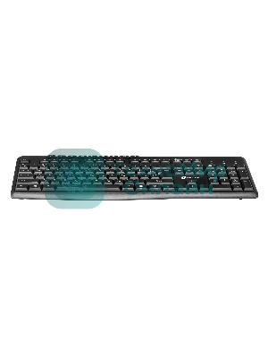 Комплект клавиатура+мышь Oklick 225M беспроводной, USB, 1200 DPI, чёрный