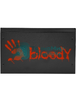 Блок питания Bloody BD-PS700W, 700Вт, 80 PLUS WHITE, 120мм, черный