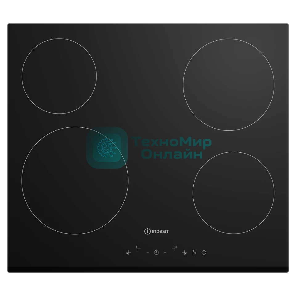 Электрическая варочная панель Indesit IRT 160 B независимая, черный