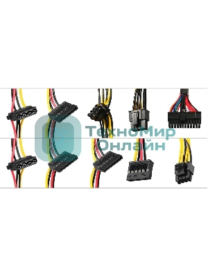 Блок питания KingPrice KPPSU750 ATX 750W (20+4pin) APFC 120мм fan 4xSATA