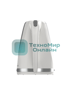 Чайник электрический Maxvi KE1701P белый/серый