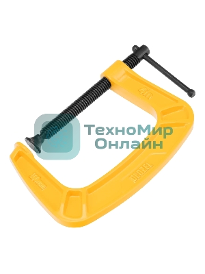 Струбцина Denzel G-образная, усиленная, 100 мм