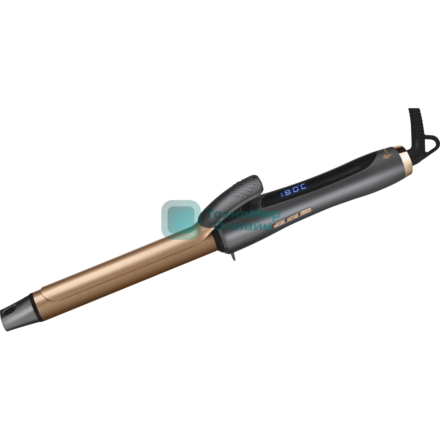 Щипцы для завивки волос Leonord LE-1271 серый/бронзовый, 25 мм, 100-220 °C, 13 режимов