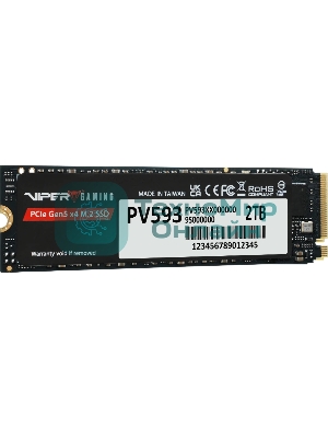 Накопитель SSD PATRIOT M.2 PCIE 2Tb 2280 NVMe PV593P2TbM28H