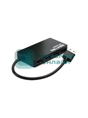 USB-концентратор Ergolux ELX-SLP01-C02, USB, USB, USB