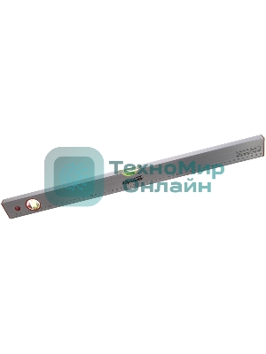 Уровень алюминиевый Sparta 600 мм, 2 глазка, линейка