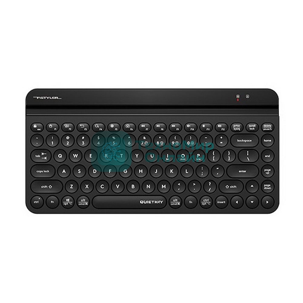 Клавиатура беспроводная A4Tech Fstyler FBK30, USB, Bluetooth/Радиоканал, черный
