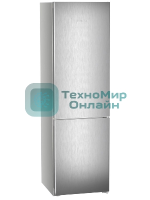 Холодильник Liebherr Pure CNsdc 5703-22 001 серебристый SmartSteel двухкамерный 266/94л морозилка снизу