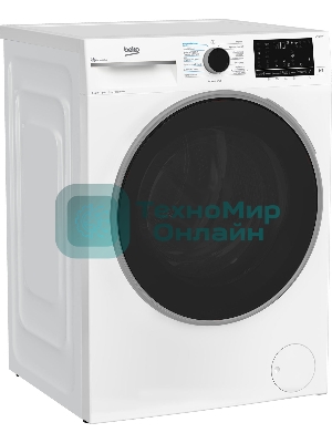 Стирально-сушильная машина Beko B3DFR57H23W белый, загрузка фронтальная 7,5 кг, 1200 об/мин., класс: В