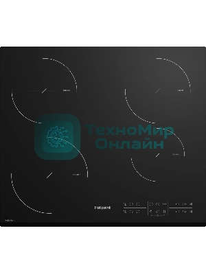 Индукционная варочная панель Hotpoint HB 2560S BF, независимая, черный