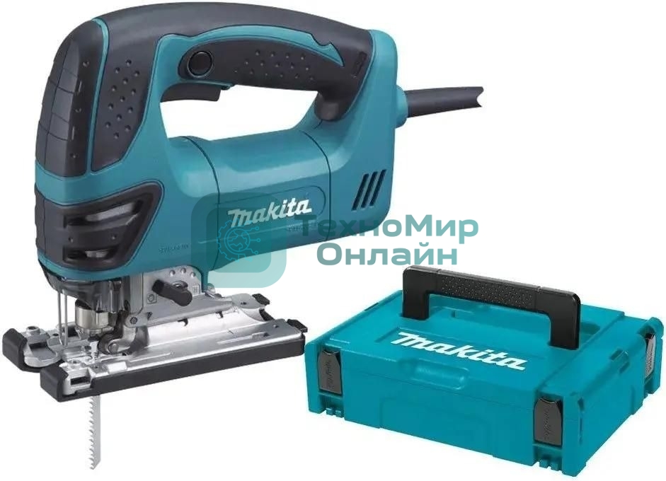 Лобзик электрический Makita 4350CTJ +6пил. 720Вт 2800ходов/мин от электросети (кейс в комплекте)
