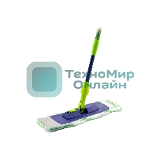 Швабра HAPPY PANDA HP-M05 телескопическая, 120 см, с насадкой микрофибра прорезиненная