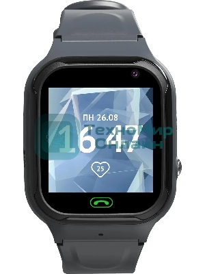 Смарт-часы AIMOTO Omega 4G с видеозвонком черный 9250101