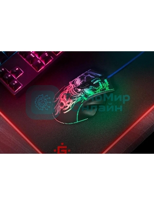 Мышь проводная Defender Bulletstorm GM-928 черный, 7200 dpi, USB, кнопки - 7