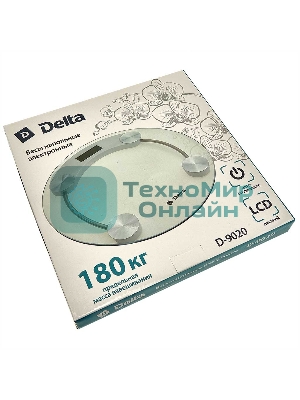 Весы напольные Delta D-9020 до 180 кг, d28см (10)