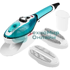 Отпариватель Aresa AR-2304 бирюзовый, 1000 Вт, 25 г/мин, 90 мл