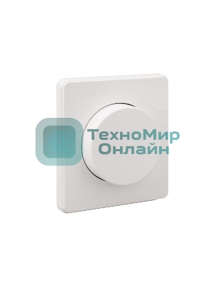 Светорегулятор Kranz KR-78-0732-1 ROUND (диммер) 300Вт с/у перламутр