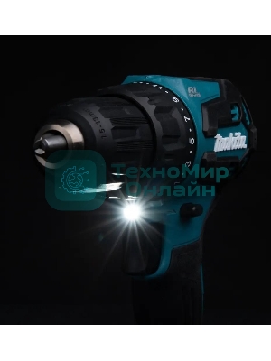 Дрель-шуруповерт Makita DHP490Z аккум. патрон:быстрозажимной