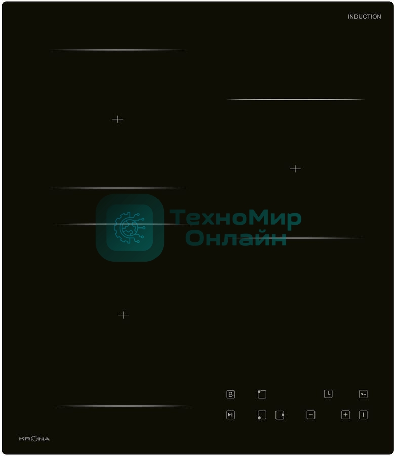 Индукционная варочная панель Krona REMO 45 BL