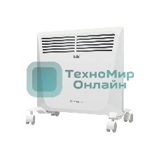 Конвектор электрический Ballu Enzo BEC/EZER-1000 белый, 1000 Вт, 15 м2, термостат, дисплей