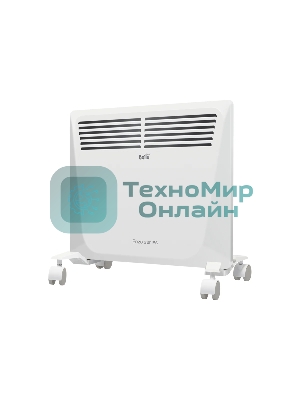 Конвектор электрический Ballu Enzo BEC/EZER-1000 белый, 1000 Вт, 15 м2, термостат, дисплей