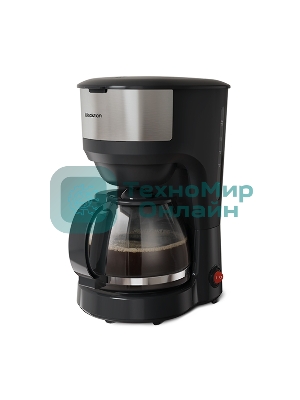 Кофеварка капельная Blackton Bt CM1117 черный, исп. кофе - молотый, 1,25 л, 750 Вт