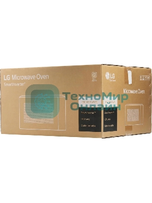 Микроволновая печь LG MW23R35GIH белый, 23 л, 1000 Вт, переключатели - сенсор