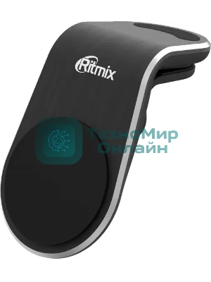 Держатель Ritmix RCH-009 V Magnet магнитный черный (80000771)
