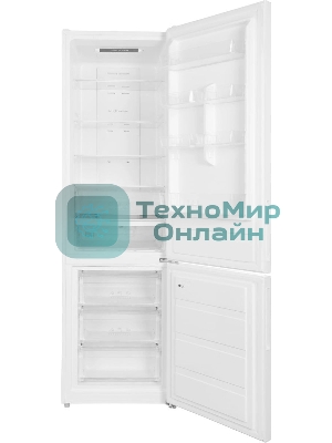 Холодильник Centek CT-1723 белый двухкамерный 254/85 л морозилка снизу, No Frost