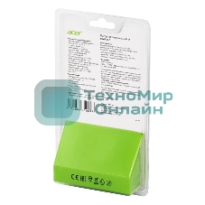 Мышь беспроводная Acer OMR140 черный, 1600 dpi, радиоканал, USB, кнопки - 6