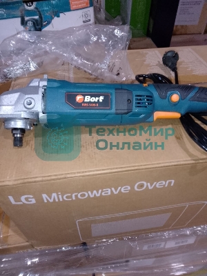 (Поврежденная упаковка) Машина шлифовальная угловая BORT BWS-1405-R (Полировальная) (Новый товар  в заводской упаковке  с повреждениями)