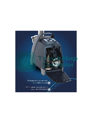 Мясорубка электрическая Аксион М62.03 синий, 2000 Вт, 4.0 кг/мин, реверс, защита от перегрузки, насадки - 6