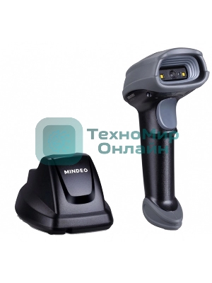 Сканер штрих-кода ручной Mindeo CS2291-SR 1D/2D имидж, беспроводной, USB, Bluetooth, черный