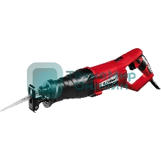 Пила сабельная Зубр [ЗПС-850 Э] 850 Вт, 0-2800 ход/мин, рез 150 мм (дерево), 12 мм (сталь), ход штока 28 мм