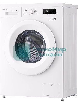 Стиральная машина LG F2Y1HS3W белый, загрузка фронтальная 7 кг, 1200 об/мин., класс: А