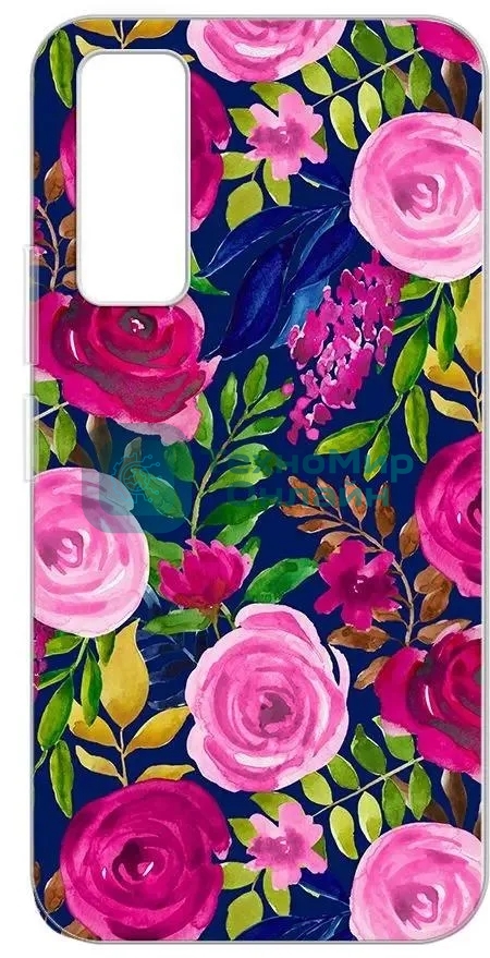 Чехол (клип-кейс) Gresso Air, для Vivo Y53s 4G, прозрачный/рисунок gr17aaae9807