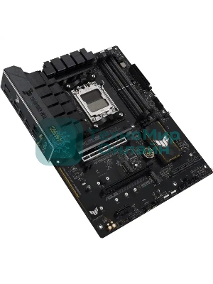 Материнская плата ASUS TUF GAMING B650E-PLUS WIFI, AM5, AMD B650, 4xDDR5, 4xSATA, 3xM.2, 1xPCIe 5.0 x16, 1xPCIe 4.0 x4, 2xPCIe 4.0 x1, 1xDisplayPort, 1xHDMI, 1x2.5Gb LAN, Wi-Fi 6E, Bluetooth 5.3, 1xUSB-C 20Gbps, 3xUSB-A 10Gbps, 6xUSB-A 2.0, 5x3.5 мм, 7.1, ATX