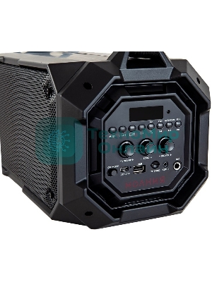 Колонка портативная Ural Молния Молния 600 черный 60W 2.0 BT/3.5Jack 3000mAh