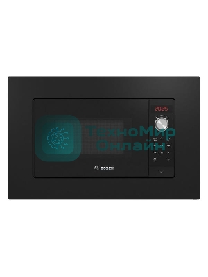 Встраиваемая микроволновая печь Bosch, Serie 2, черный