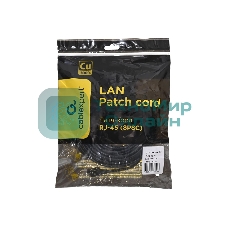 Патч-корд медный UTP Cablexpert PP10-10M/BK cat.5e, 10м, литой, многожильный, черный