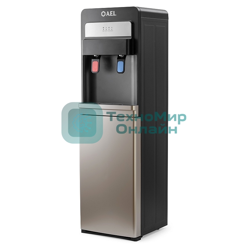 Кулер для воды AEL LD-AEL-805a, нижняя загрузка, нагрев 95 °С, охлаждение 10 °С, чёрный