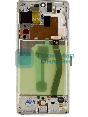 Дисплей для Samsung Galaxy S10 Lite SM-G770F в сборе с тачскрином OLED, черный